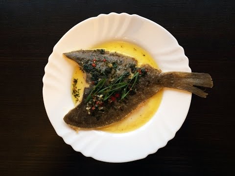 Камбала в имбирном маринаде