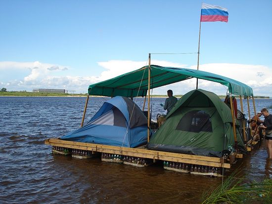 Как сделать плот