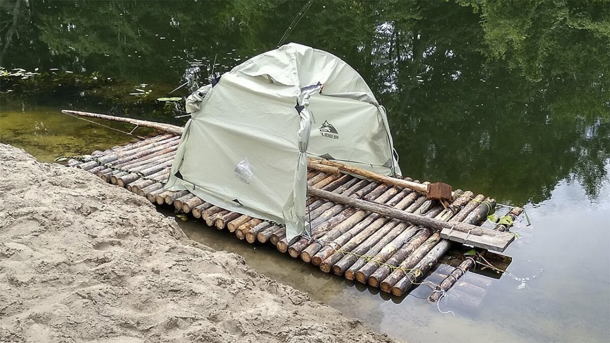 Самодельные якорь и весло